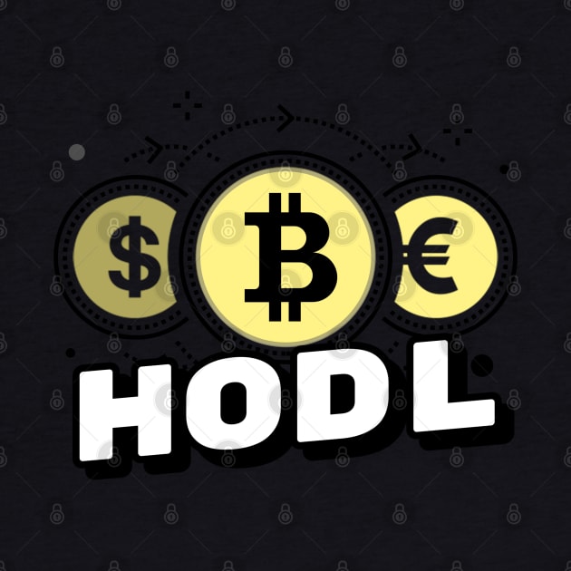 Bitcoin Hodl by BB Funny Store